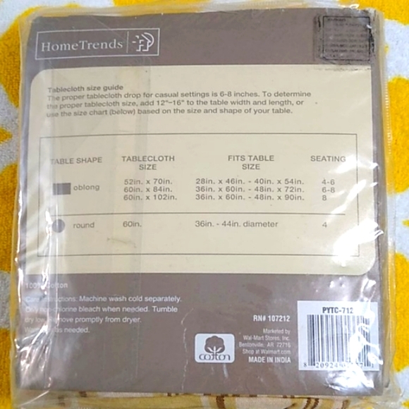 🟢New Tablecloth  Vintage - Picture 2 of 6